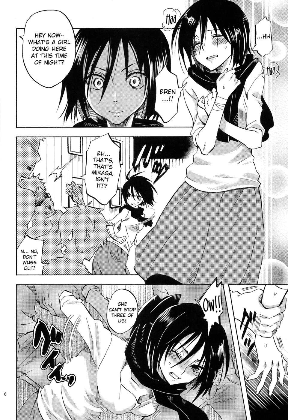 Hentai Manga Comic-Baby-Making Practice with Eren-Read-5